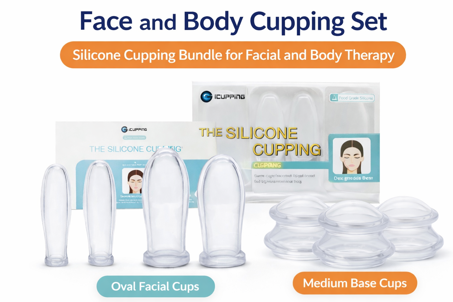 Face and Body Cupping Set | Silicone Cupping Bundle – Global Cupping