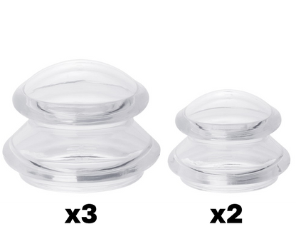 Small Body Cupping Pro Kit (Soft Silicone Cups – 55 Hardness)